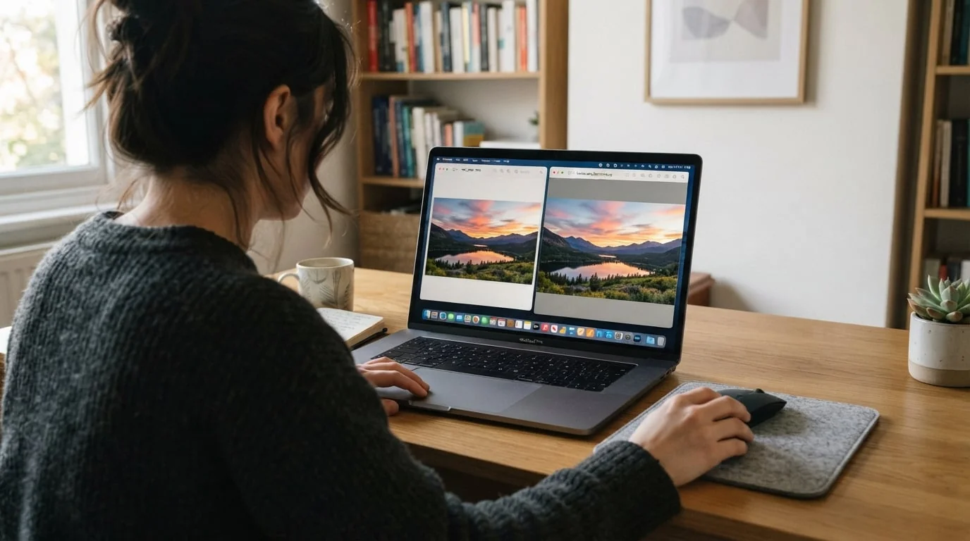 Gjennomgå konverteringsresultatet på Mac